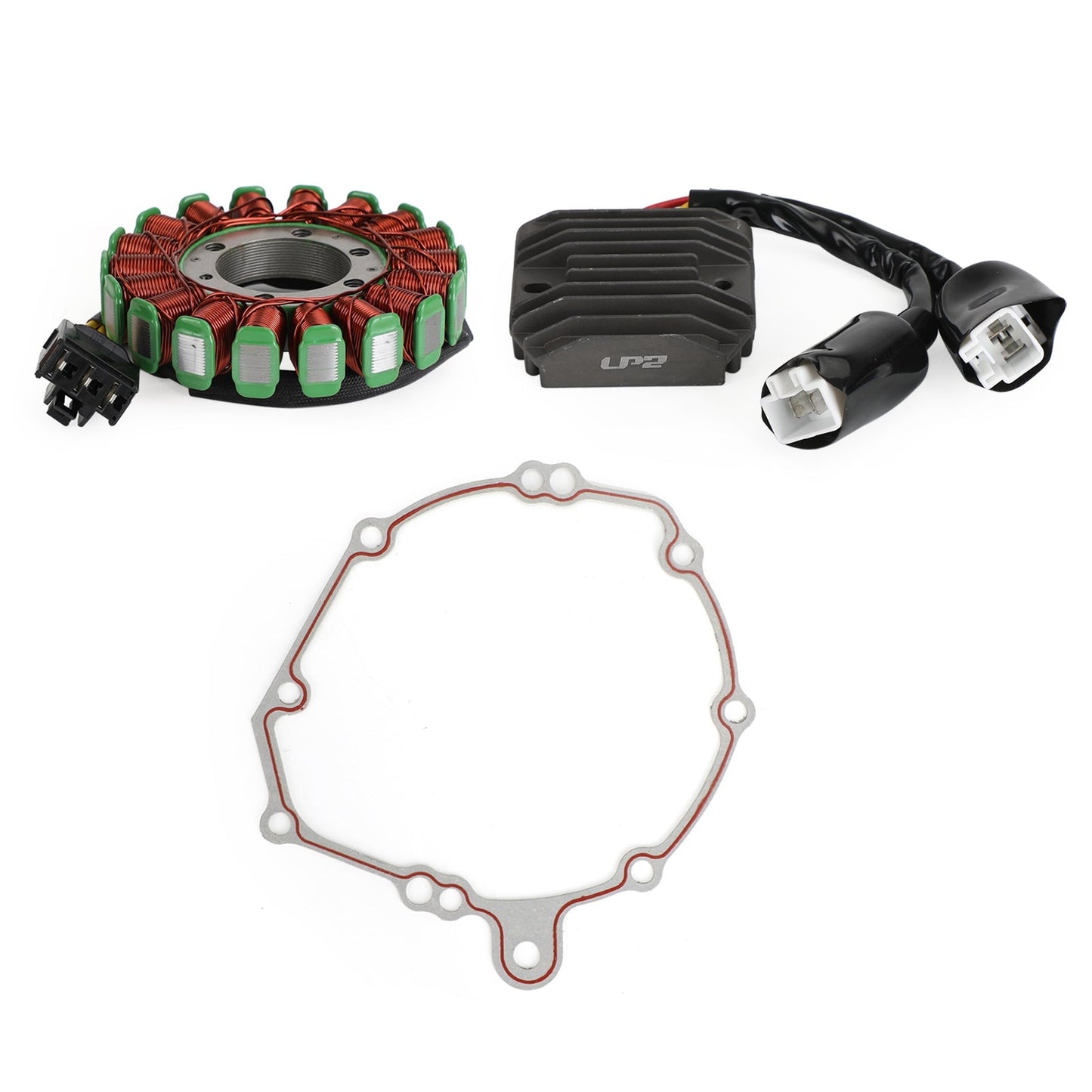 Honda CBR1000RR 2006 2007 Magneto Stator+Voltage Regulator Rectifier+Gasket 31600-MEL-A21 31120-MEL-D21