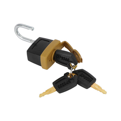 Caterpillar (CAT) Padlock Pad Lock W/3 New Keys 5P8500 246-2641 5P8501