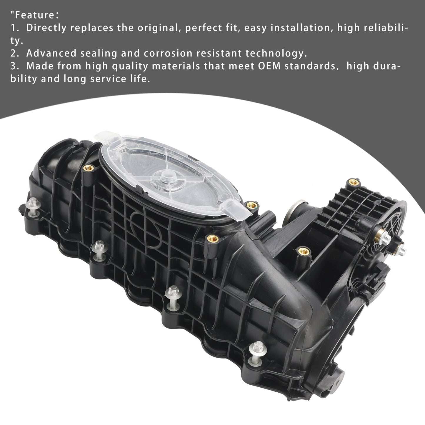 2014-On Mercedes Benz V-Class C-Class Vito Inlet Manifold W/ Actuator Motor A6510904937