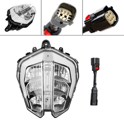 Front Headlight Grille Headlamp Led Protector Plastic Clear For 390 2018-2019