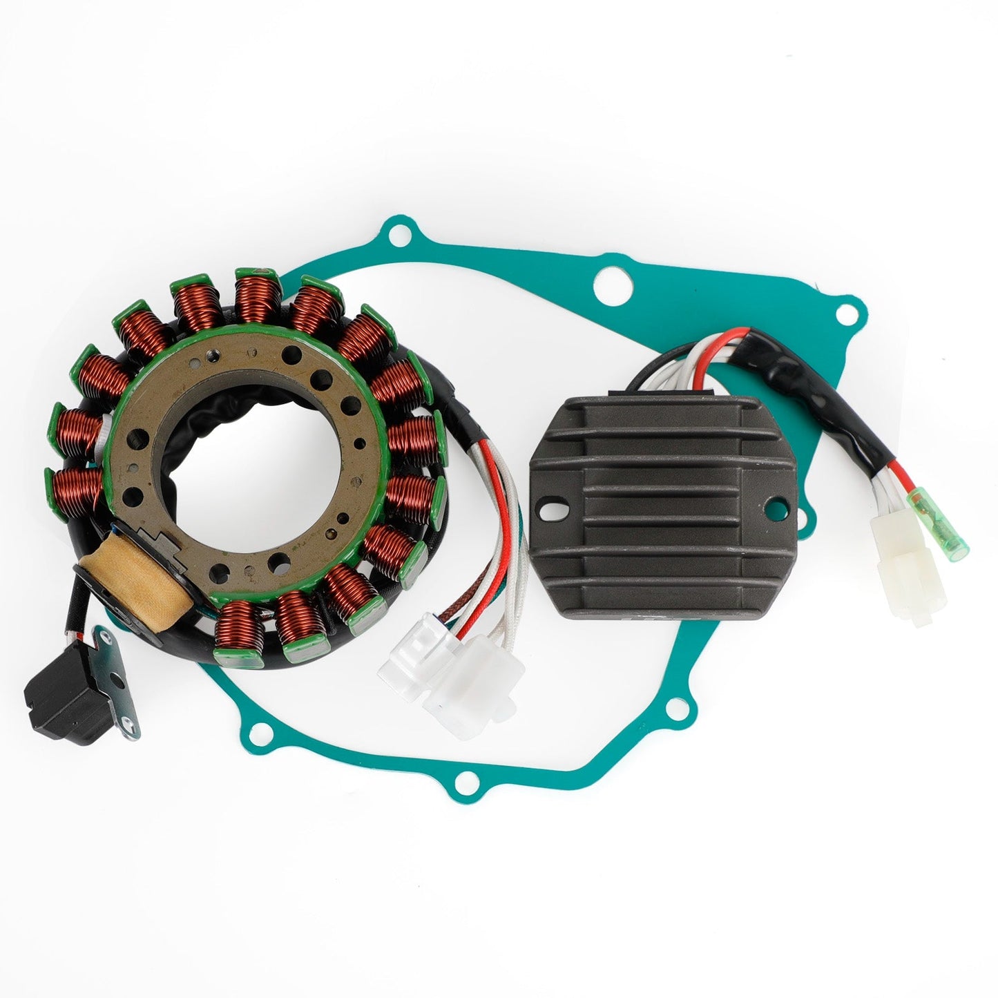 Generator Stator Regulator Rectifier Gasket For Yamaha YFM Kodiak 400 4WD 1999 Champoo