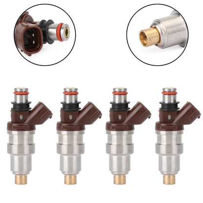 1996-2000 TOYOTA 4RUNNER 4PCS Fuel Injectors 23209-79095 2325075050 2325031010 232500P030