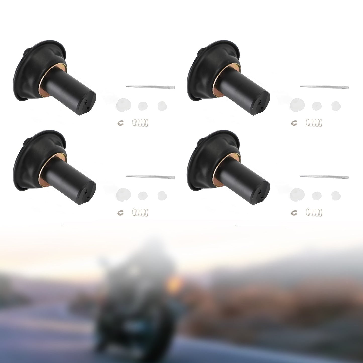 1993-2000 Yamaha XJR400 4PCS Carburetor Plunger Diaphragm Repair Kit