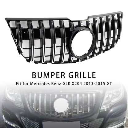 2013-2015 Mercedes Benz GLK X204 Front Grille Grill Mesh Chrome