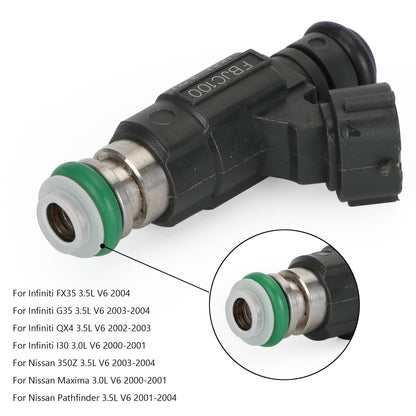 2003-2004 Infiniti G35 3.5L V6 1PCS/6PCS Fuel Injectors FBJC100 FBJC-100 842-12240 84212240