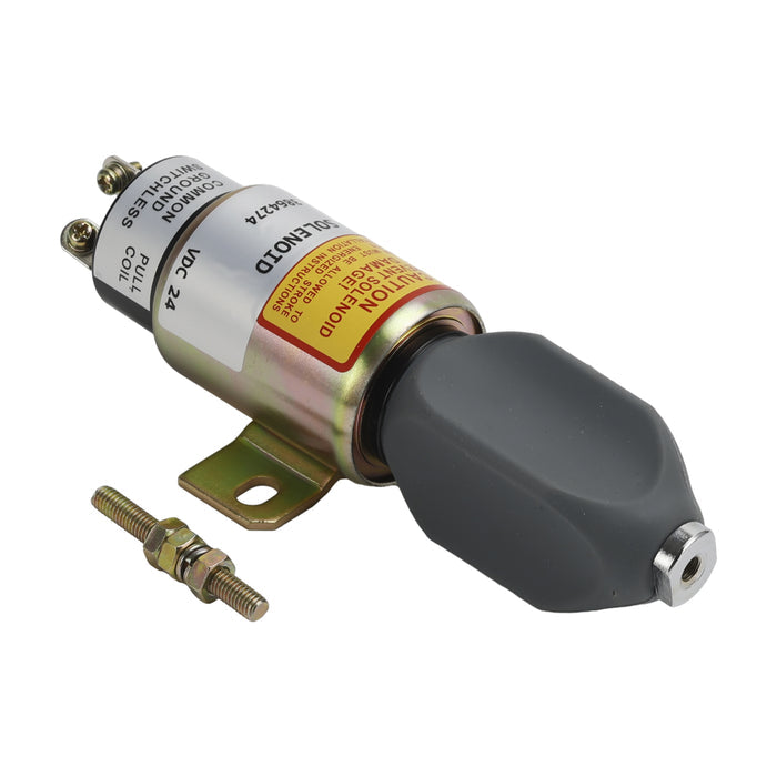 Cummins 1700-2536 1751-24E7U1B1S5A 3864274 24V Stop Shutoff Solenoid