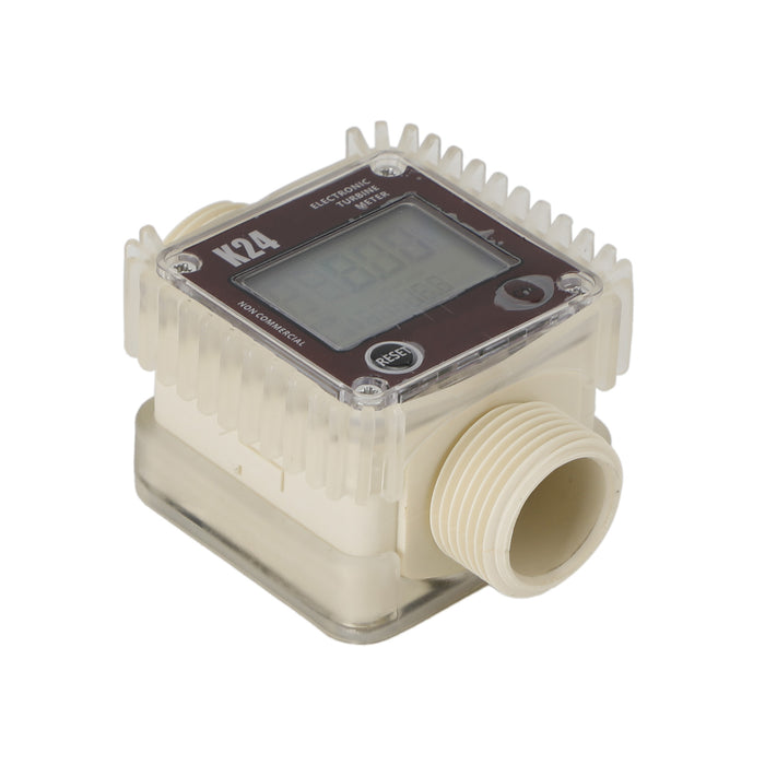 Chemicals Liquid Water K24 Turbine Digital Diesel Oil Fuel Flow Meter Tester