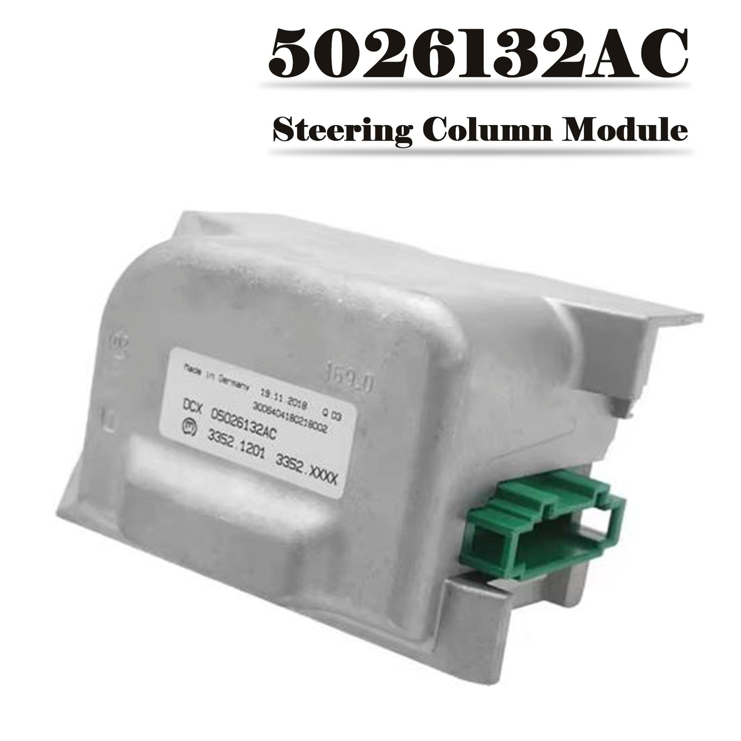 2008-2011 JEEP GRAND CHEROKEE WH Steering Column Module 05026132AC K5026132AC