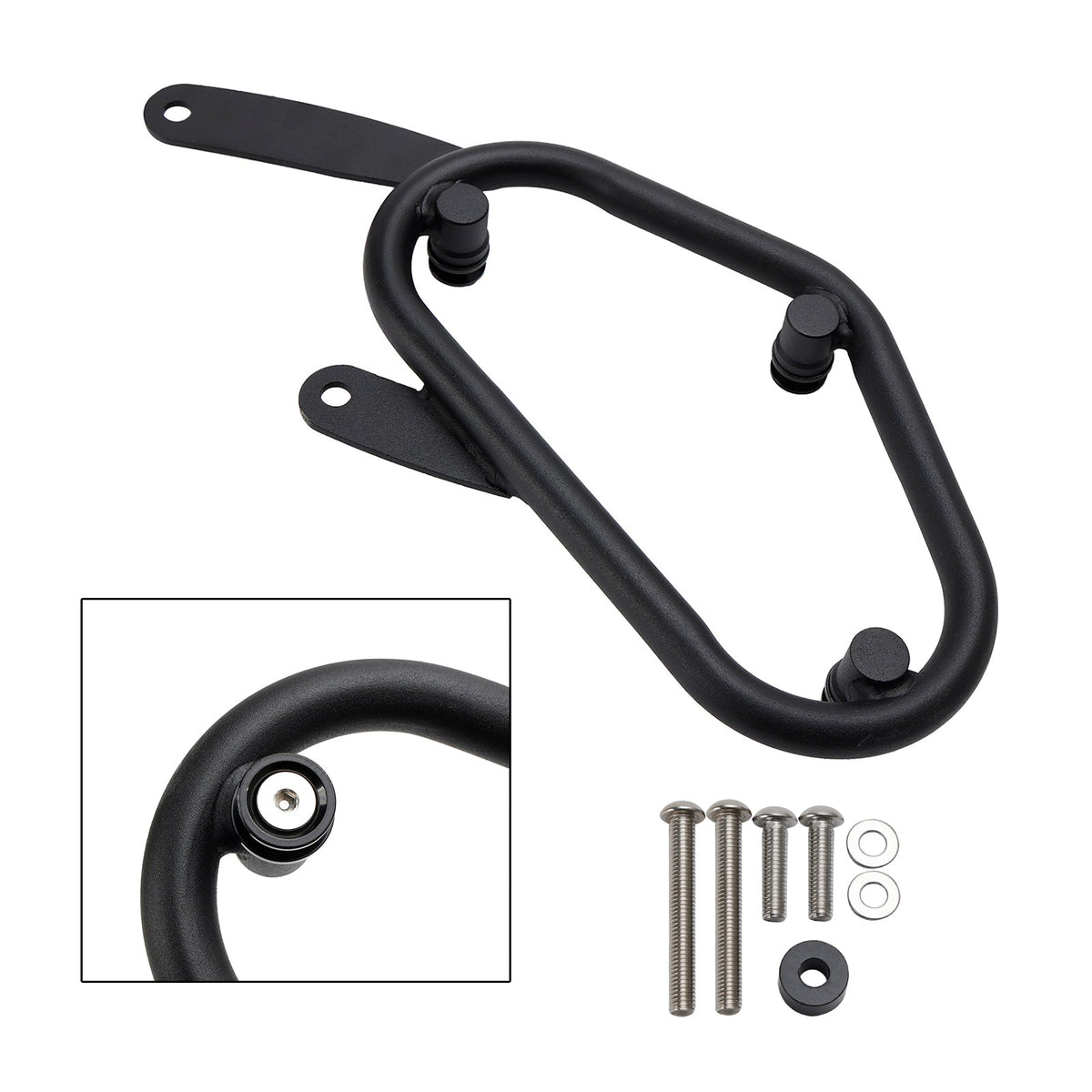 Black Saddlebag Support Mounting Bracket Left For Honda Cl300 Cl500 2023-2024