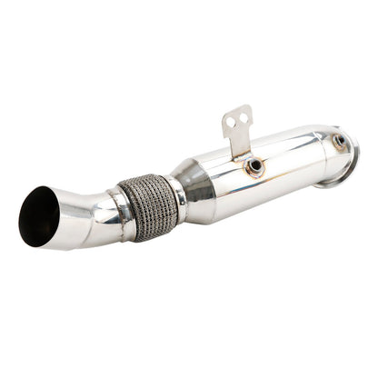 Toyota Supra A90 2020+ 4.5" Exhaust Downpipe Upgrade Stainless Steel