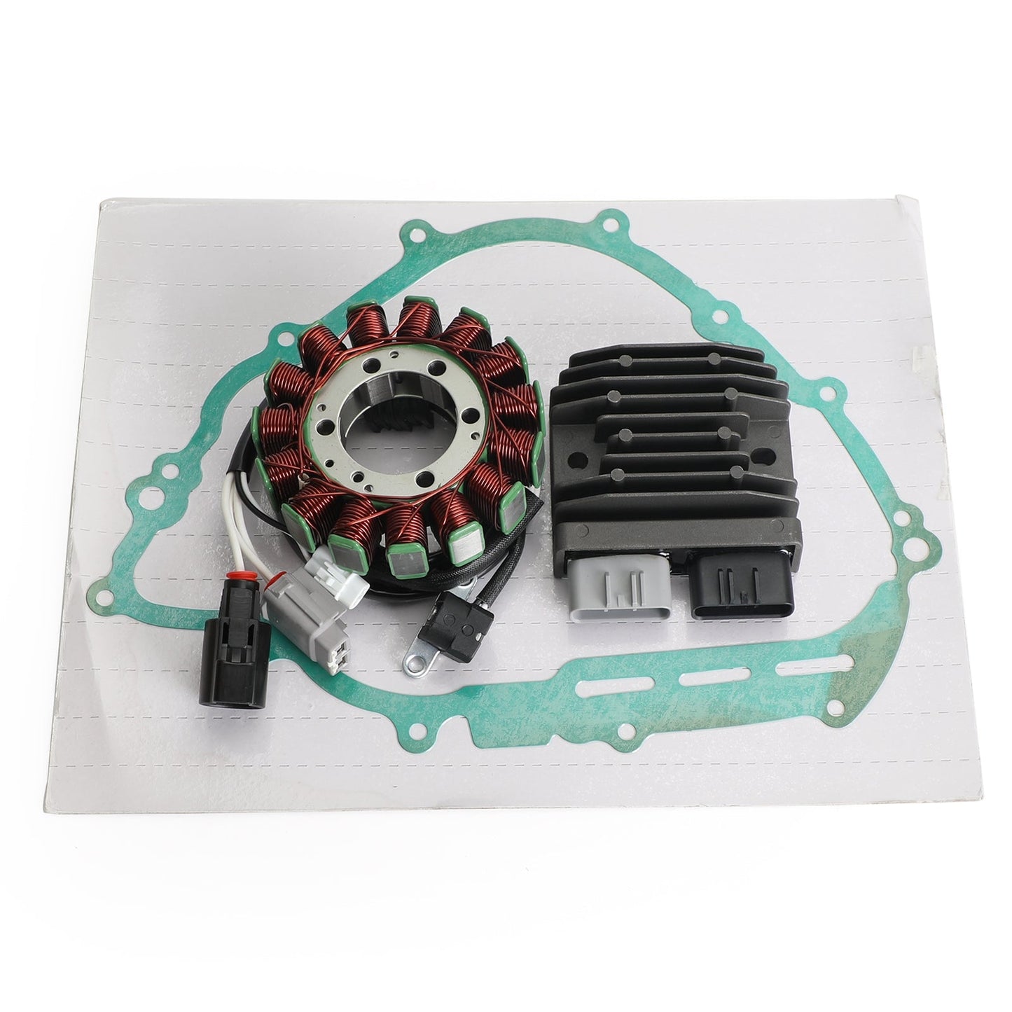 2014-2017 Yamaha YXM700 Viking 700 Magneto Stator+Voltage Rectifier+Gasket 1XD-81410-00 5B4-81410-00 1D7-81960-00