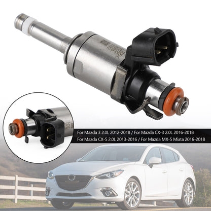 2016-2018 Mazda CX-3 2.0L Fuel Injector PE01-13-250C PE01-13-250B