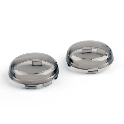 Plastic Turn Signal Light Lens For Cover For Harley Electra Glide Heritage Softail Champoo