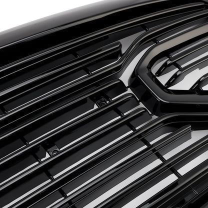 2013-2018 Dodge Ram 1500 Black Big Horn Style Front Bumper Grill