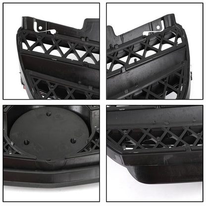 2002-2006 Mercedes Benz R230 SL Class SL350/500/600/SL55/65 1 Fin Star Grill black Chrome Grille