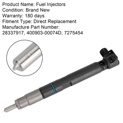 28337917 400903-00074D 7275454 4PCS Fuel Injectors fit Bobcat fit Doosan D24 D18 Engine Fedex Express