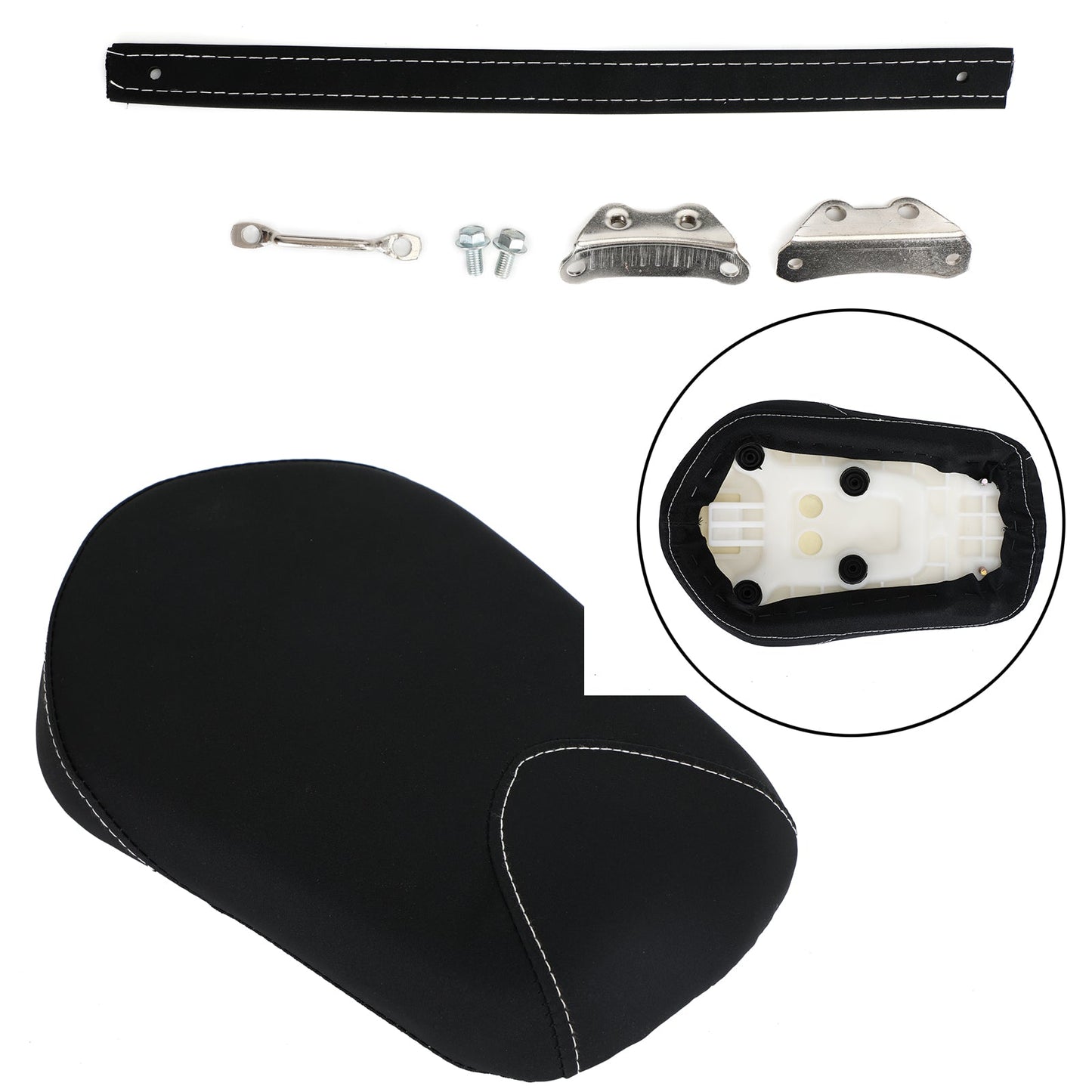 Rear Passenger Back Seat Pillion Saddle Fit For Yamaha Bolt Xv950 14-17