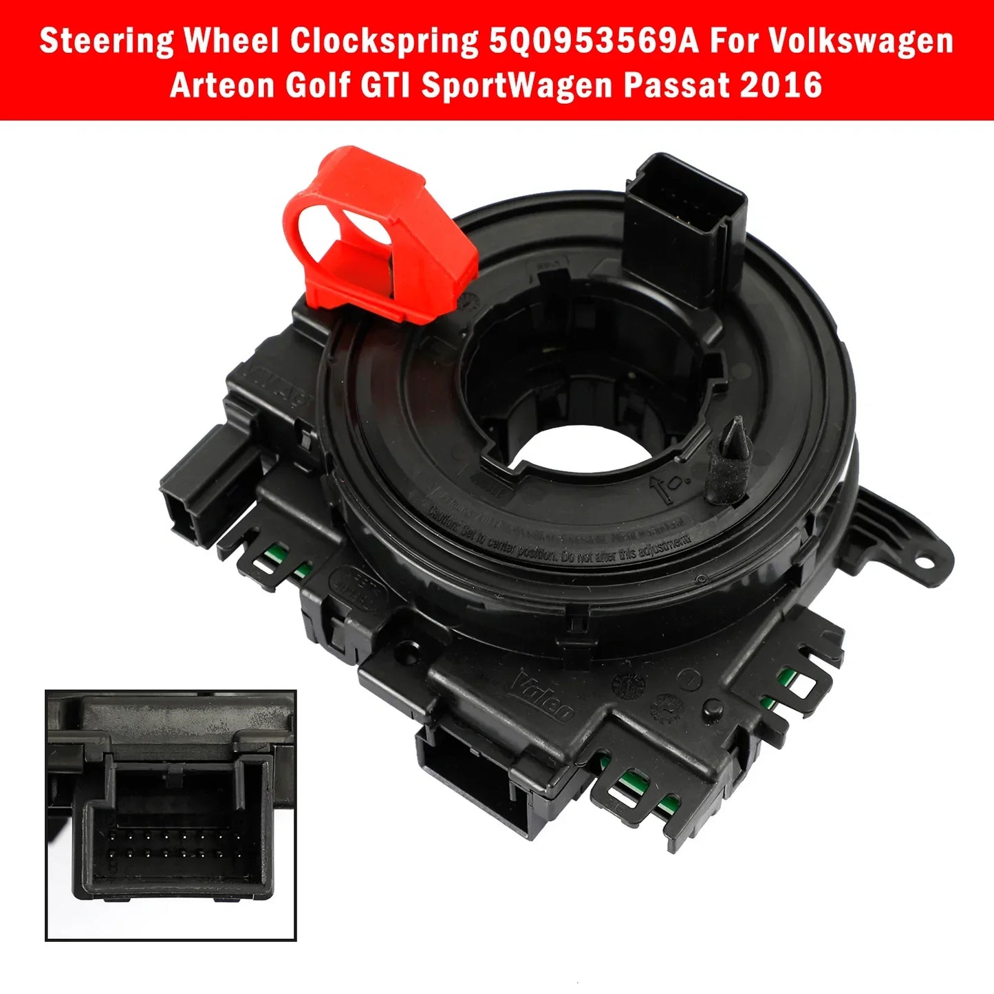 Steering Wheel Clockspring 5Q0953569A Volkswagen Arteon Golf GTI SportWagen