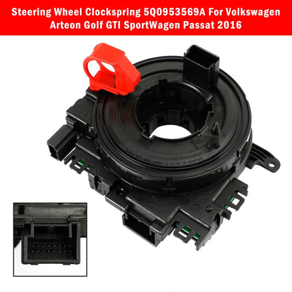 Steering Wheel Clockspring 5Q0953569A Volkswagen Arteon Golf GTI SportWagen