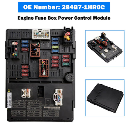 Nissan Versa 1.6L 2013-2019 284B7-1HR0C Engine Fuse Box Power Control Module