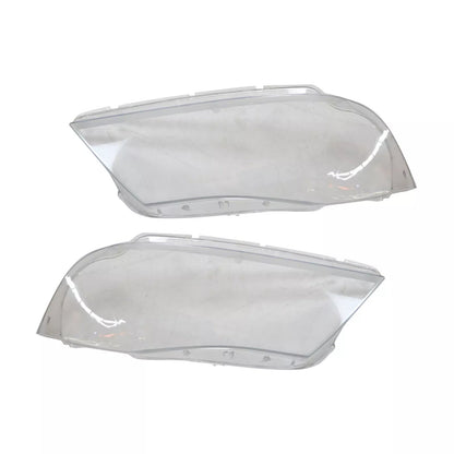 2005-2012 BMW 3 E90 E91 Sedan 2PCS Xenon Headlight Headlamp Clear Lens Cover 63117240261 63117161669