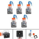 Din 43650-A PG11 Solenoid Coil Connector Socket With Led 24V Dc 2 Pole + Earth