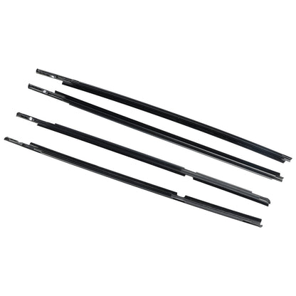 2005-2010 Toyota Vitz (KSP90, NCP91, NCP95, SCP90) 4pcs Outer Door Glass Weatherstrip Moulding 68160-52110 68210-52110