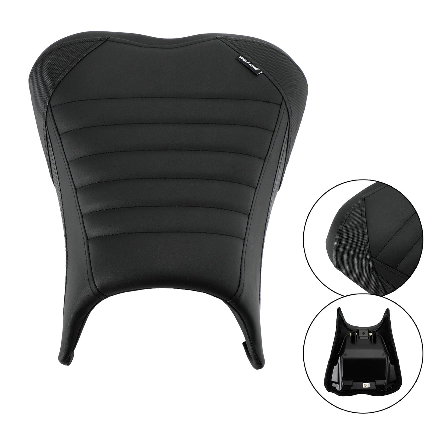 2018-2022 KAWASAKI Ninja 400 Z400 Complete Cushion Rider Passenger Seat Green Black