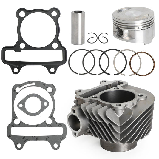 172cc CYLINDER UPGRADE KIT (61mm BORE) PISTON GASKET FOR GY6 125cc 150cc MOTORS