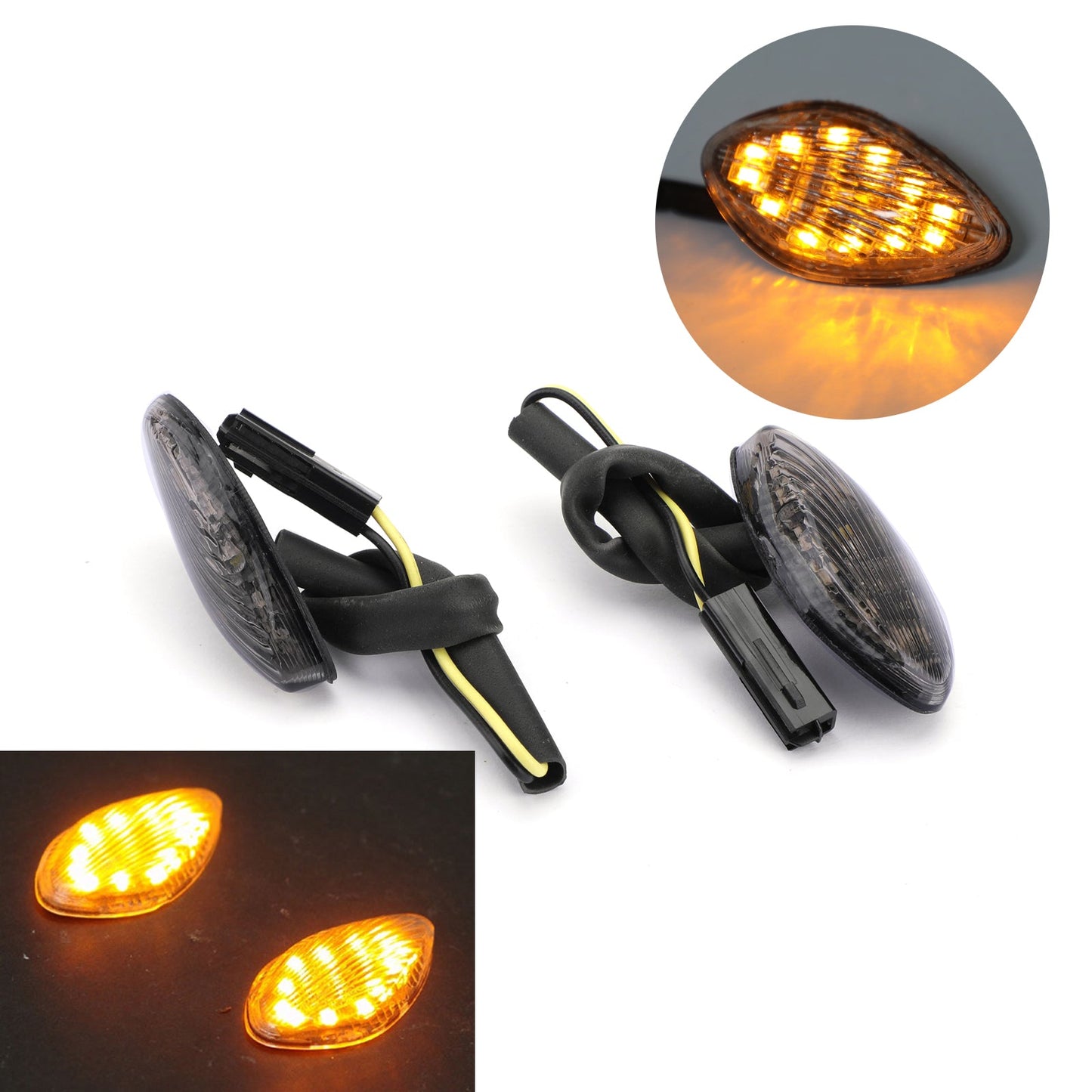 2002-2008 Honda CB 919 & 97-07 CBR 600 F3/F4/F4i Smoke Turn Signals Champoo