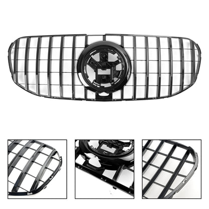 2020-2023 Benz GLS-Class X167 GLS450/580 GT Front Bumper Mercedes Grille Black GT Style Grill