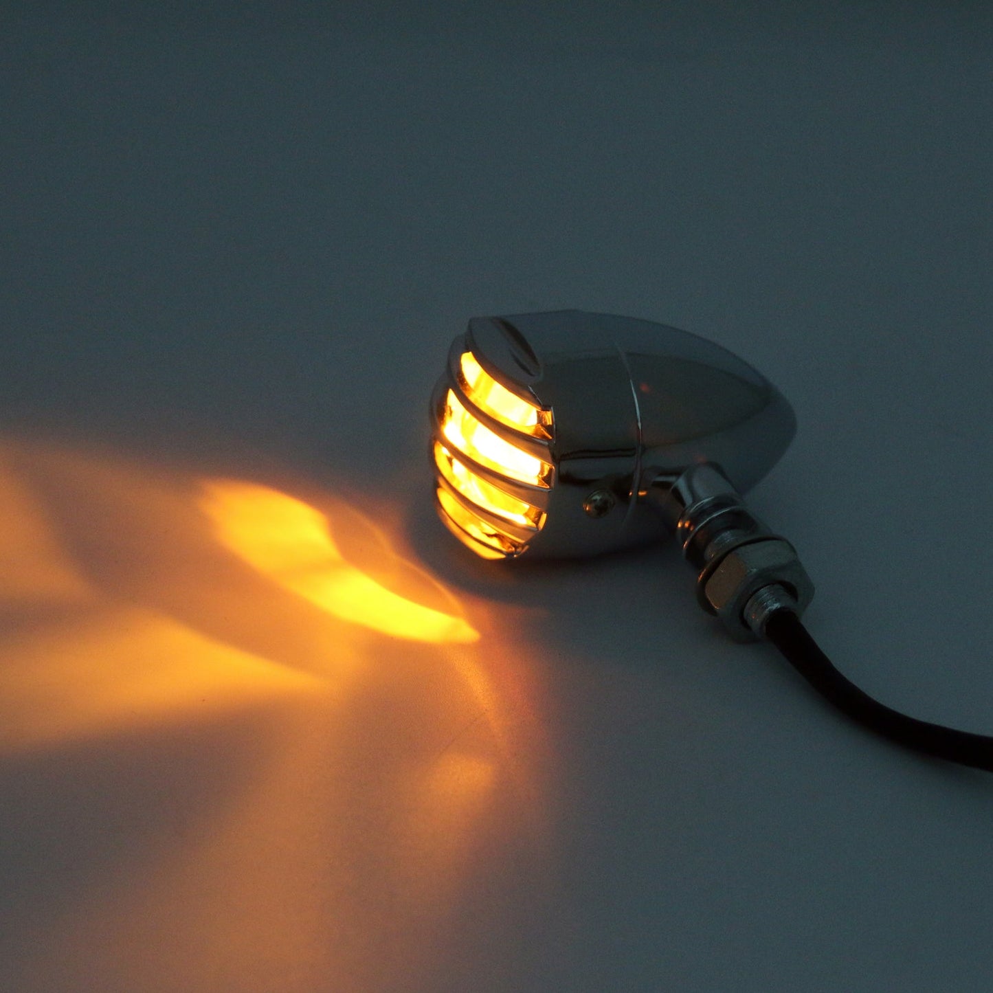 Turn Signal Blinker Indicator For Harley Chopper Sportster Dyna Softail Champoo