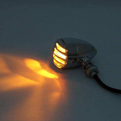 Turn Signal Blinker Indicator For Harley Chopper Sportster Dyna Softail Champoo