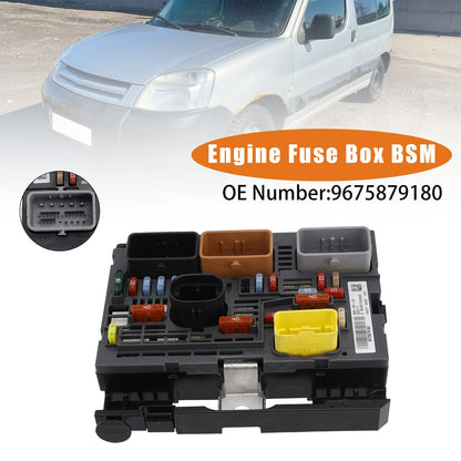 9675879180 Engine Fuse Box BSM For Peugeot Partner Citroen Berlingo