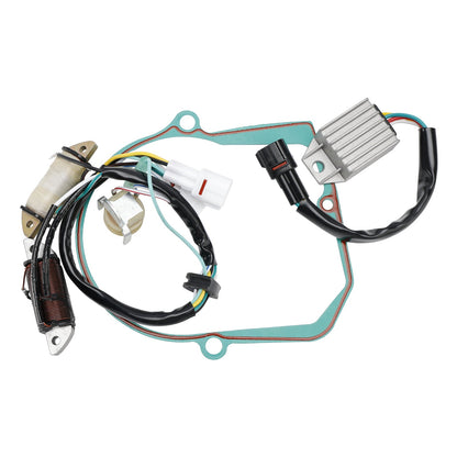 2008 Yamaha ATV RAPTOR 80 YFM80RXGY 4EM-85560-10 Generator Stator Regulator Rectifier Gasket