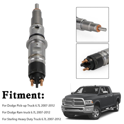 2007-2012 Sterling Heavy Duty Truck 6.7L 0986435518 68027067AA Common Rail Diesel Fuel Injector 0445120185 68069384AA 0445120050