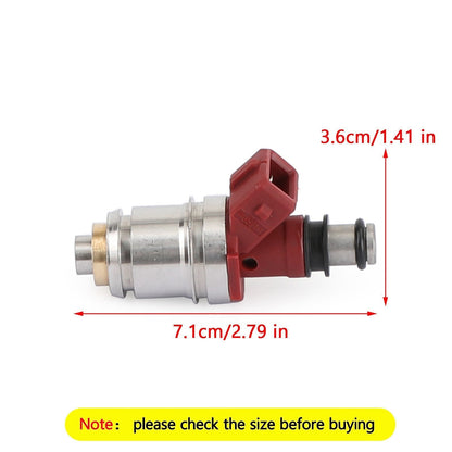 1990-1994 Nissan D21 2.4L 4PCS Fuel Injectors 16600-86G00 16600-86G10 JS21-1
