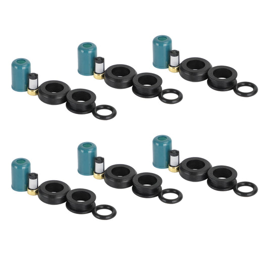 1988-1995 Toyota 4Runner/Pickup 3.0L 3VZE 6PCS Fuel Injectors Repair Seal Rebuild Kit