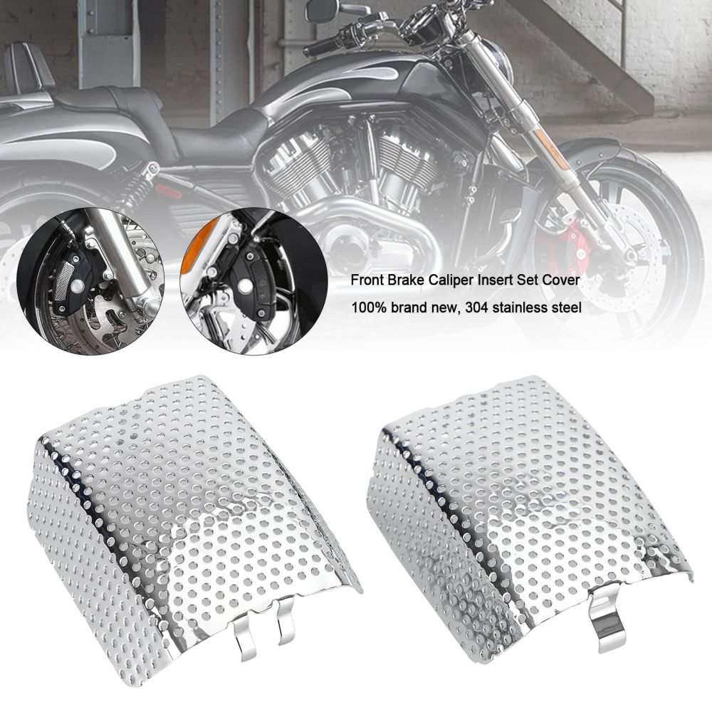 Front Brake Caliper Insert Set Cover For Touring V-Rod Street Glide 42054-05