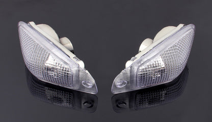 Front Turn Signals Lens For Kawasaki ZZR600 ZX600E 1994-2004 Clear Champoo