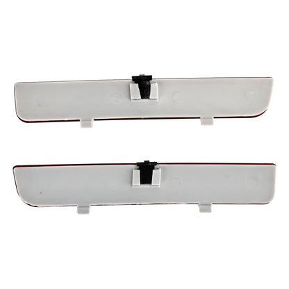 2008-13 Land Rover Freelander 2/LR2 2x Red Rear Bumper Reflector Stop Brake Light LR006348 LR006349