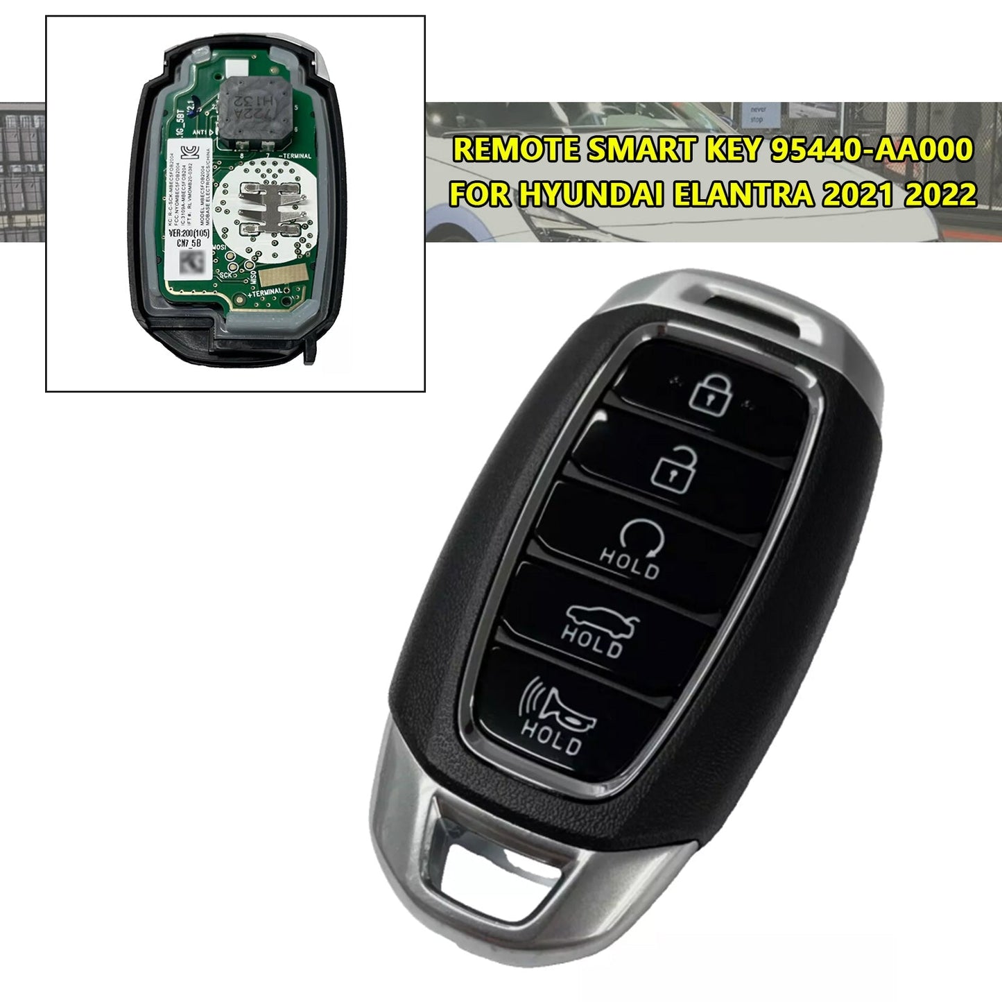 2021-2022 Hyundai Elantra Remote Smart Control Key 95440-AA000