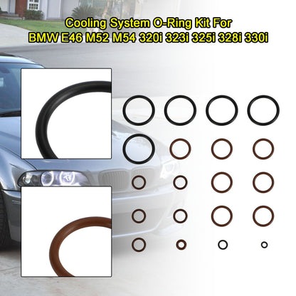 BMW E46 M52 M54 320i 323i 325i 328i 17111711987 Cooling System O-Ring Kit