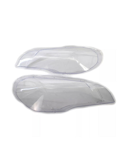 2007-2013 BMW X5 E70 2PCS Clear Headlight Lens Cover Headlamp Left + Right 63117288996 63117288998