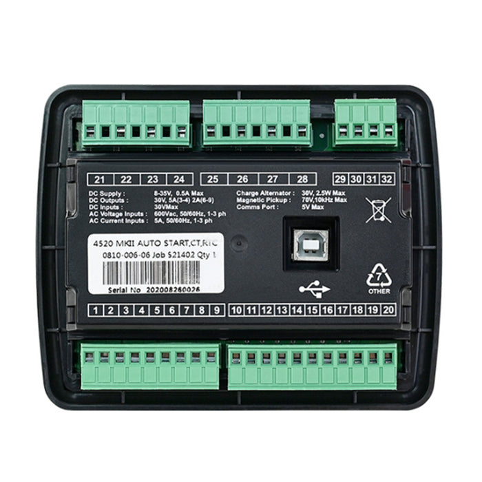 DSE4520 LCD Screen 3?Phase Mains Detection Control Board Generator Controller