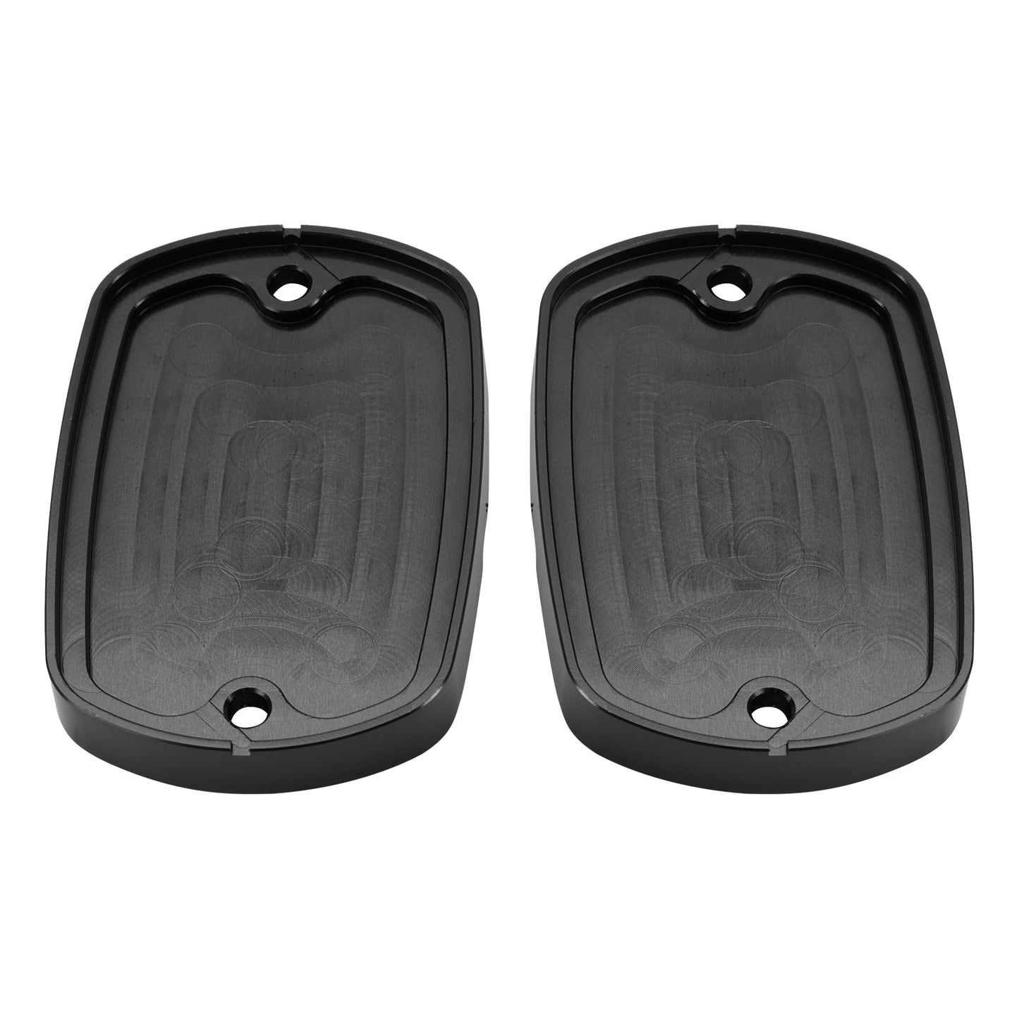 Yamaha T-MAX 500 530 SX DX 560 TECH MAX 2x Break Fluid Reservoir Caps Black Fluid