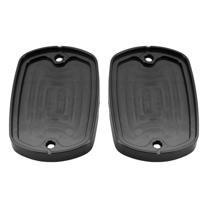 Yamaha T-MAX 500 530 SX DX 560 TECH MAX 2x Break Fluid Reservoir Caps Black Fluid