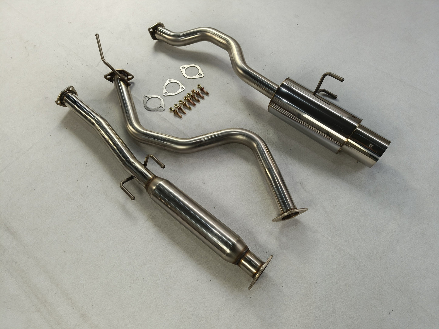 1992-2000 Honda Civic 2DR/4DR 2.5 Pip 4Inch CatBack Exhaust System-Drift Spec