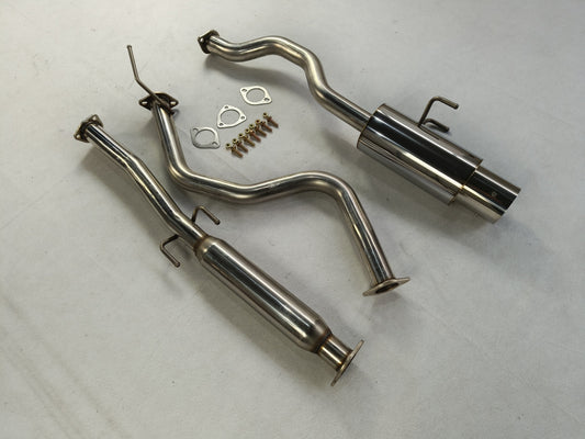 1992-2000 Honda Civic 2DR/4DR 2.5 Pip 4Inch CatBack Exhaust System-Drift Spec