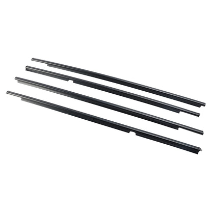 2005-2010 Toyota Vitz (KSP90, NCP91, NCP95, SCP90) 4pcs Outer Door Glass Weatherstrip Moulding 68160-52110 68210-52110